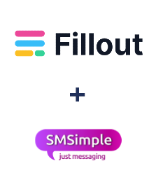 Интеграция Fillout и SMSimple Интеграция Fillout и SMSimple