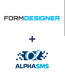 Интеграция FormDesigner и AlphaSMS