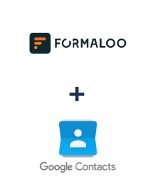 Интеграция Formaloo и Google Contacts