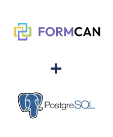 Интеграция FormCan и PostgreSQL