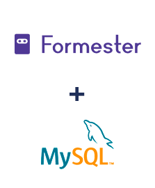 Интеграция Formester и MySQL