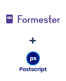 Интеграция Formester и Postscript