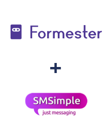 Интеграция Formester и SMSimple Интеграция Formester и SMSimple