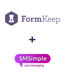 Интеграция FormKeep и SMSimple Интеграция FormKeep и SMSimple