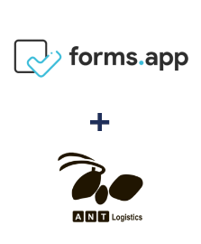 Интеграция forms.app и ANT-Logistics