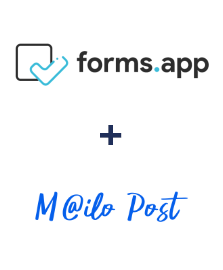 Интеграция forms.app и Mailo Post Интеграция forms.app и Mailo Post