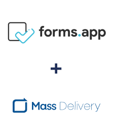 Интеграция forms.app и MassDelivery Интеграция forms.app и MassDelivery