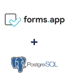 Интеграция forms.app и PostgreSQL