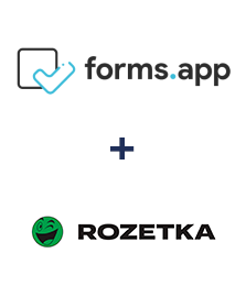 Интеграция forms.app и Rozetka