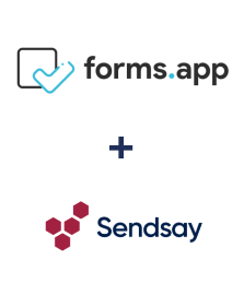 Интеграция forms.app и Sendsay