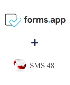 Интеграция forms.app и SMS 48