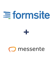 Интеграция Formsite и Messente