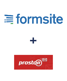Интеграция Formsite и Prostor SMS