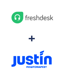 Интеграция Freshdesk и Justin
