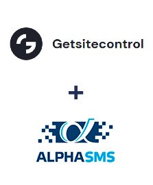 Интеграция Getsitecontrol и AlphaSMS