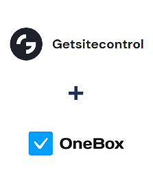 Интеграция Getsitecontrol и OneBox