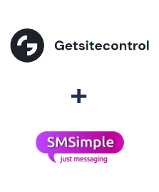Интеграция Getsitecontrol и SMSimple Интеграция Getsitecontrol и SMSimple