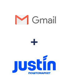 Интеграция Gmail и Justin