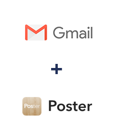 Интеграция Gmail и Poster