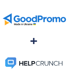 Интеграция GoodPromo и HelpCrunch