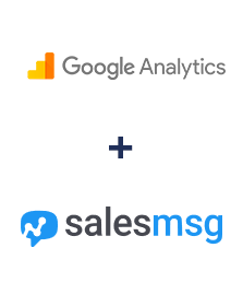 Интеграция Google Analytics и Salesmsg