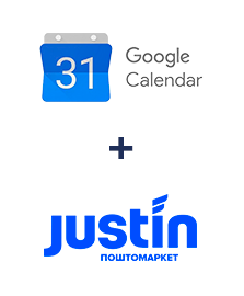 Интеграция Google Calendar и Justin