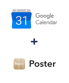 Интеграция Google Calendar и Poster