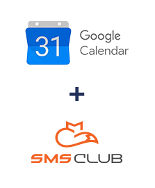 Интеграция Google Calendar и SMS Club