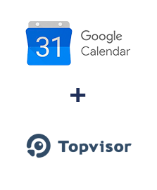 Интеграция Google Calendar и TopVisor