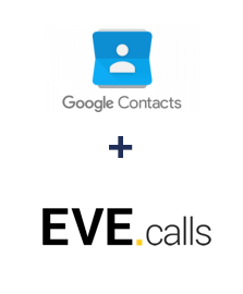 Интеграция Google Contacts и Evecalls