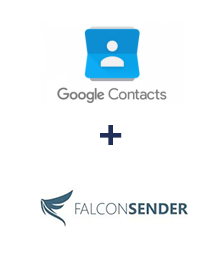 Интеграция Google Contacts и FalconSender