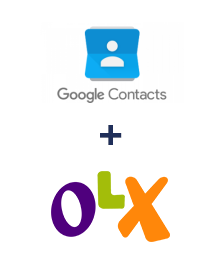 Интеграция Google Contacts и OLX