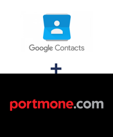 Интеграция Google Contacts и Portmone