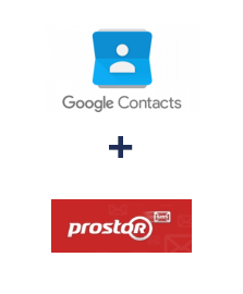 Интеграция Google Contacts и Prostor SMS