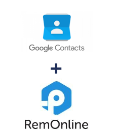 Интеграция Google Contacts и RemOnline