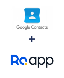 Интеграция Google Contacts и RO App