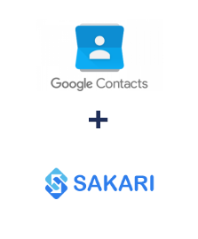 Интеграция Google Contacts и Sakari