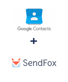 Интеграция Google Contacts и SendFox
