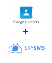 Интеграция Google Contacts и SkySMS