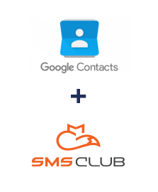 Интеграция Google Contacts и SMS Club