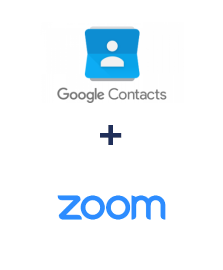 Интеграция Google Contacts и Zoom