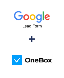 Интеграция Google Lead Form и OneBox