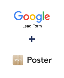 Интеграция Google Lead Form и Poster