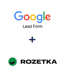 Интеграция Google Lead Form и Rozetka