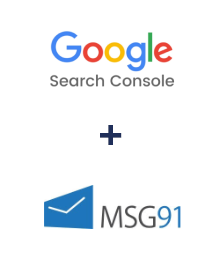Интеграция Google Search Console и MSG91