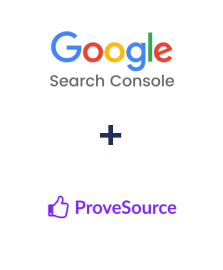 Интеграция Google Search Console и ProveSource