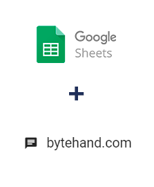 Интеграция Google Sheets и BYTEHAND Интеграция Google Sheets и BYTEHAND