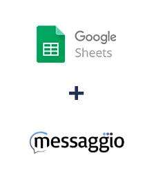 Интеграция Google Sheets и Messaggio