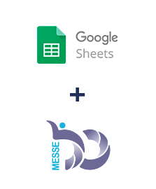 Интеграция Google Sheets и Messedo