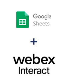 Интеграция Google Sheets и Webex Interact